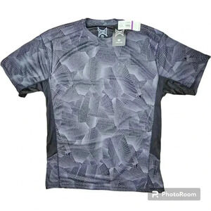 Tapout Precision Combat  Compression short sleeved Shirt # 3314001 black XXL NWT